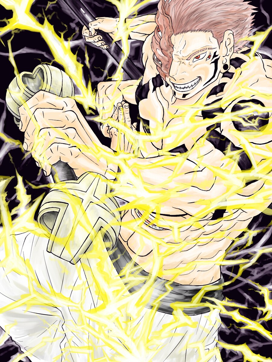 キャラクターの一枚絵を描きます 線のある筋肉を描くのが得意です。 イメージ2