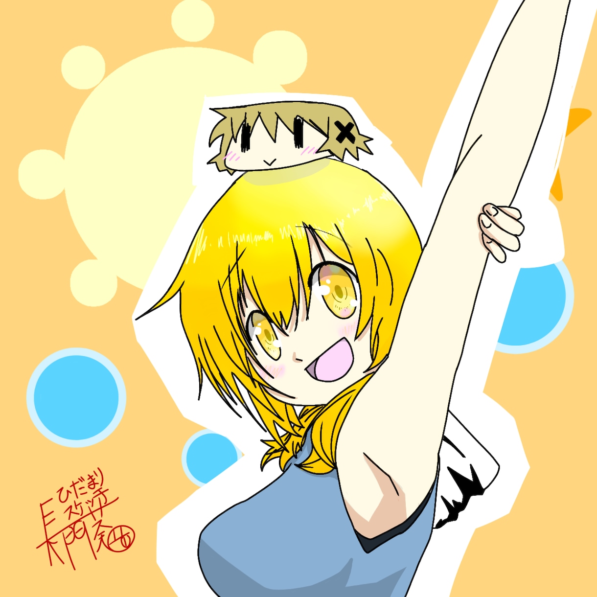 アイコン用のイラスト描きます かわいい系、アニメ風のアイコン依頼承ります(*^^*) イメージ5