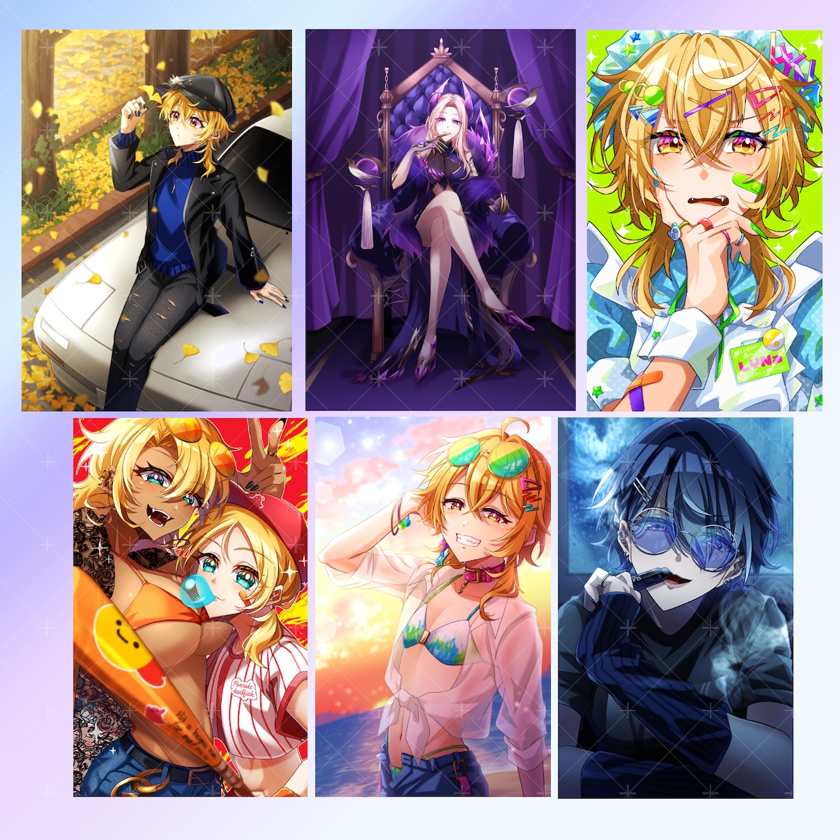 初回様 １万円引き！　一枚絵制作します 鮮やかな色遣い！印象に残りやすいイラストを制作します！ イメージ9