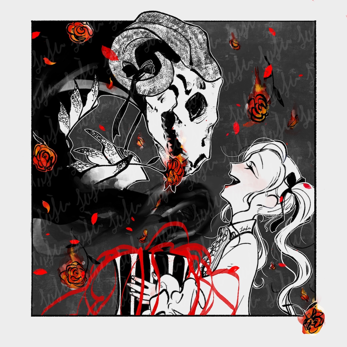 一枚絵描きます 昏く鮮やかな彩りをあなたの世界に イメージ1
