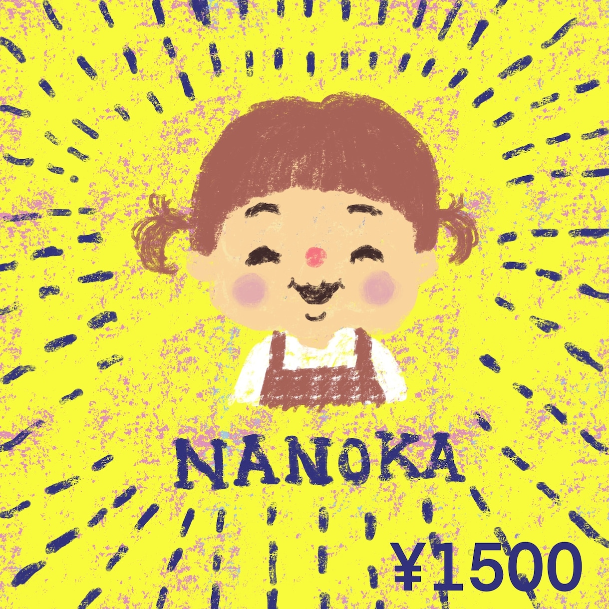 クレヨンタッチで子どもの似顔絵描きます ★毎年のアルバムに添えませんか？(*^▽^*) イメージ4