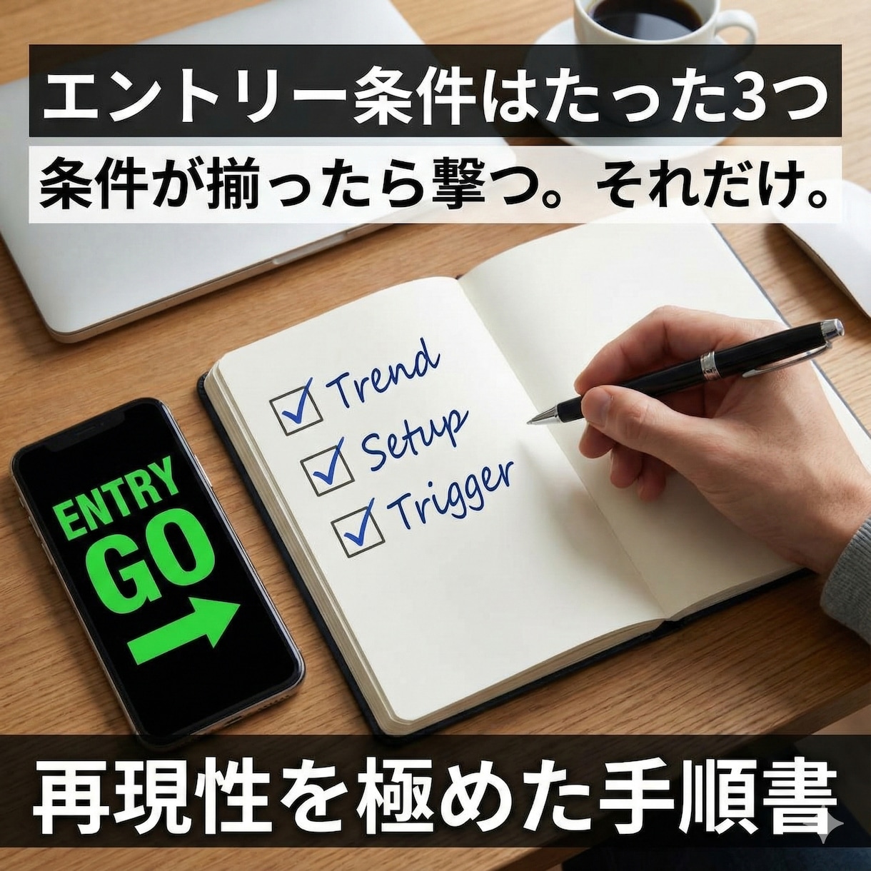 AI×無裁量ダウ理論。一生使える勝てる型を授けます 会社員専用の時短術。迷いを消去し淡々と勝ち続けるFX環境構築 イメージ7