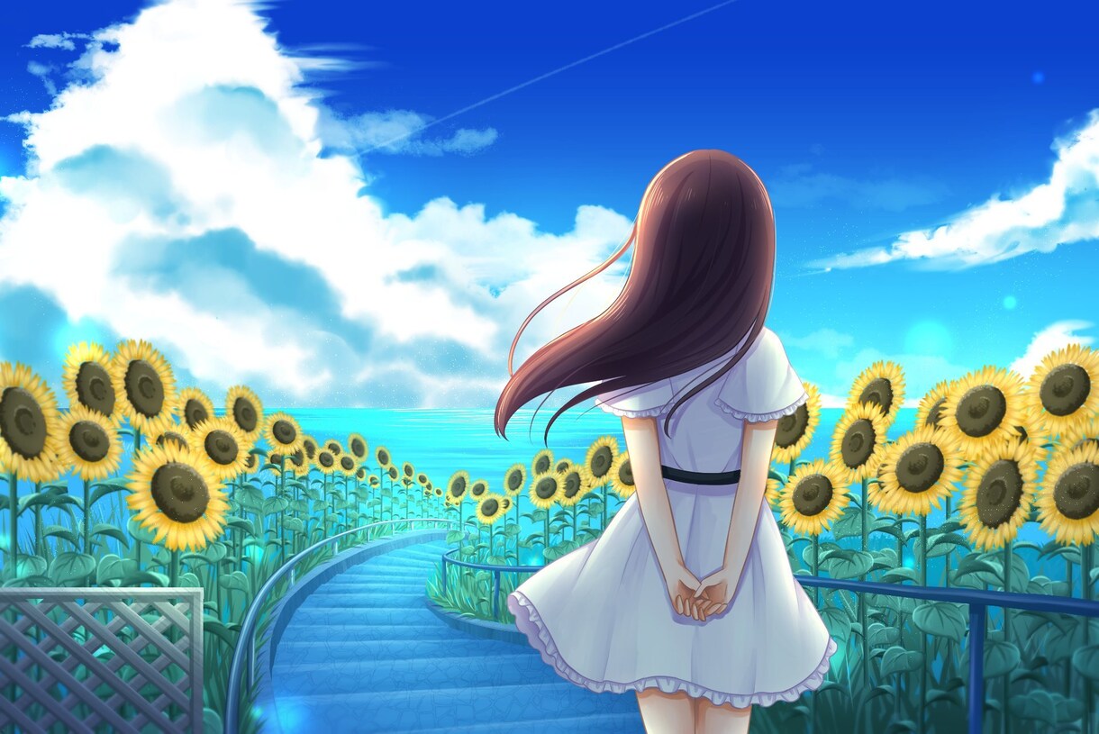 オリジナル楽曲のイラストを制作致します 楽曲のイメージを大切にしたイラストを制作致します。 イメージ2