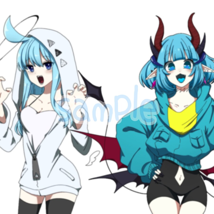 全身立ち絵イラスト制作します 早期納品可能です！お気軽にご相談下さい✩.*˚ イメージ3