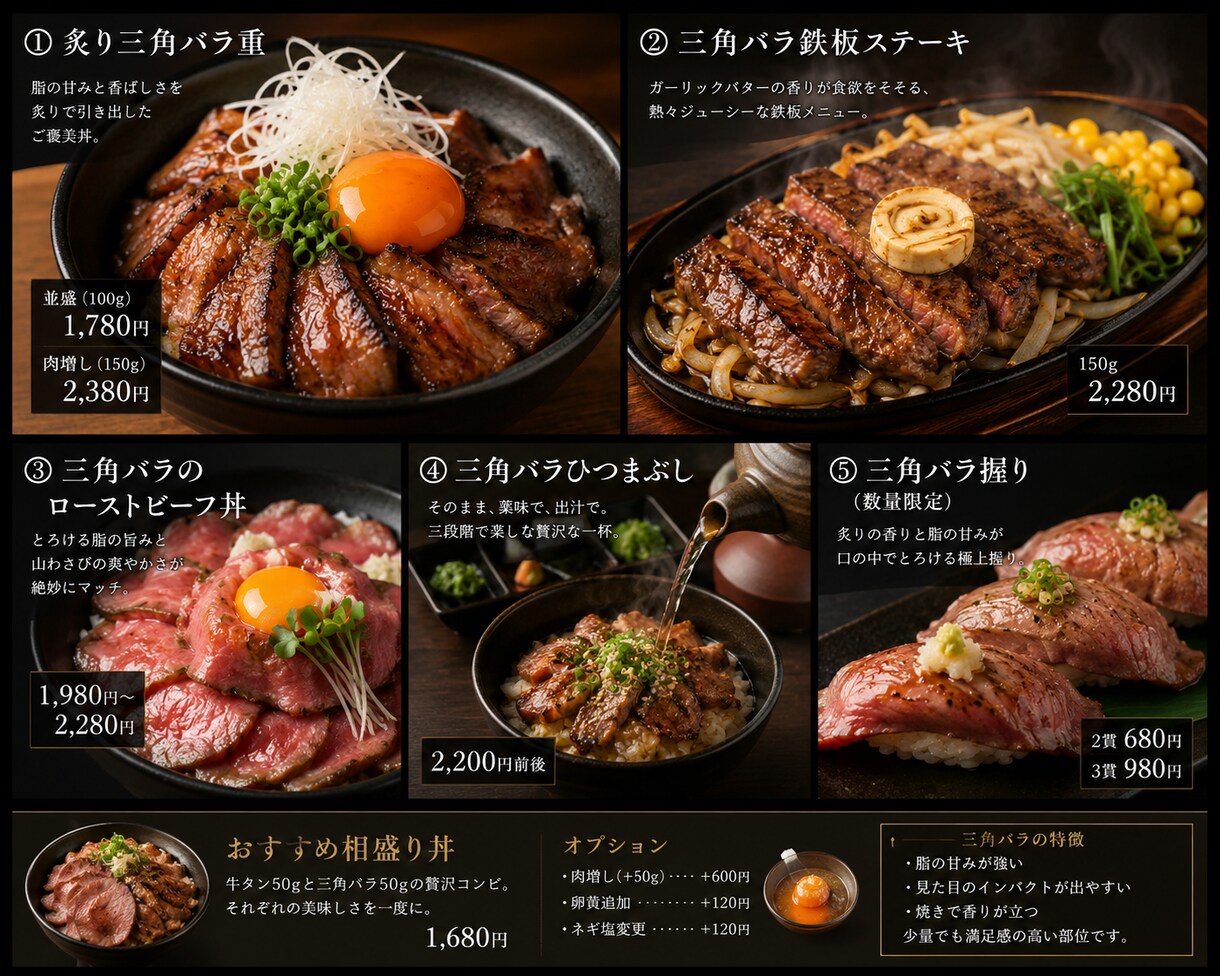 飲食店向け！売れるPOP・販促文章を作成します ステーキ焼肉グリル系歓迎！現役飲食経験を活かし販促をご提案 イメージ2