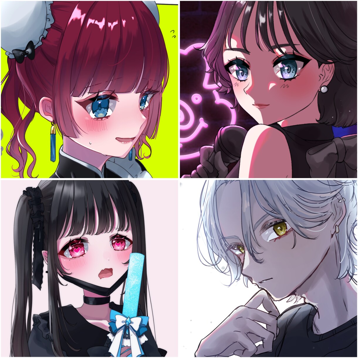 最短3日！アイコン用等身キャラ絵お描きします キュート！クール！お好きな雰囲気でSNSのアイコンに♪ イメージ3