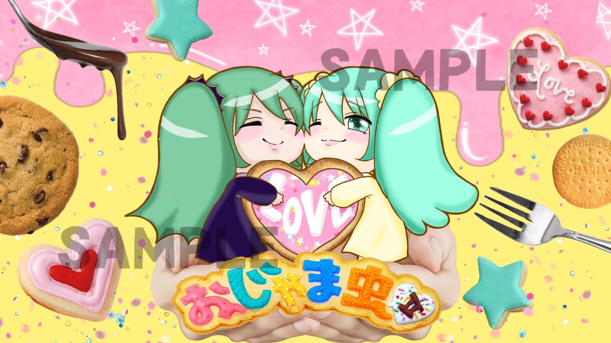 デフォルメされた可愛いミニキャラ描きます グッズやSNSアイコンに出来ます!! イメージ4