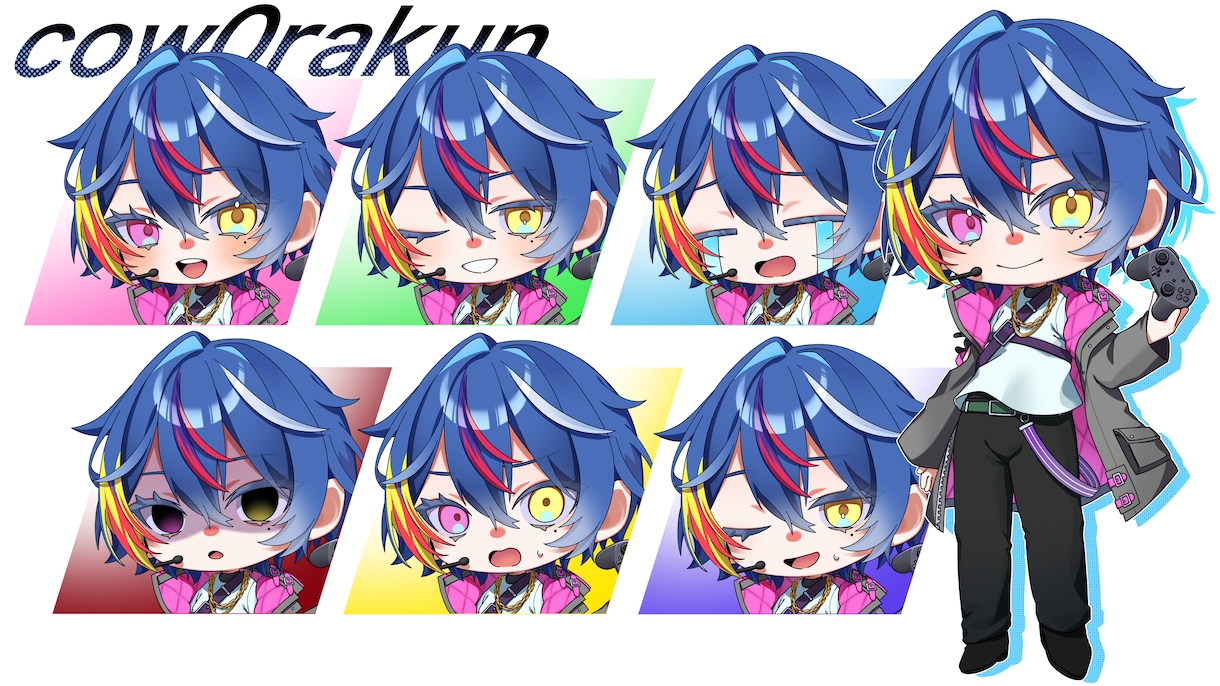 現役専門学生がかわいいキャライラストを描きます 多数のラフをご提案し、あなたのために描きます！ イメージ2