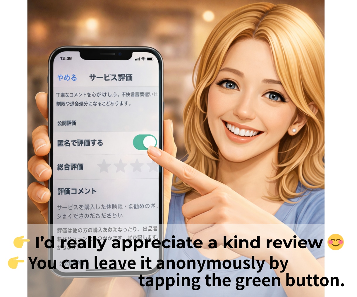 日本語の話し相手、友達の様にあなたの話お聞きします Japanese practice no pressure！ イメージ4