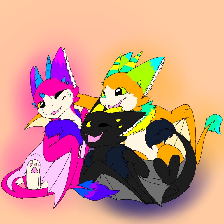１枚絵PNGイラストの販売をします あなたの子(ケモノ)キャラクターを描きます イメージ3