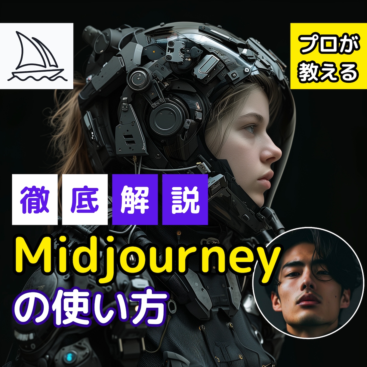 Midjourneyの使い方を丁寧に解説します 超リアル画像！AIのプロが教える！大事な基礎をしっかり習得！ イメージ1