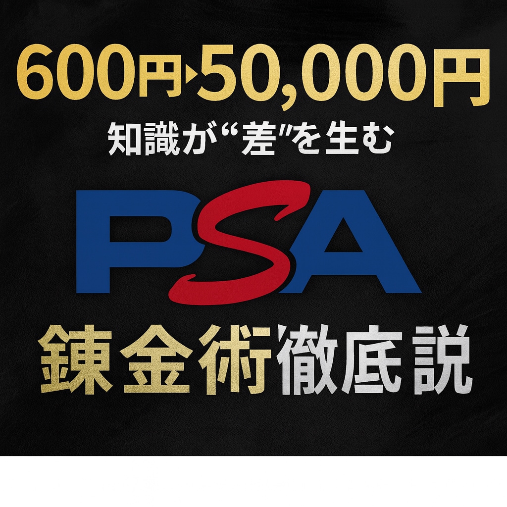 誰でも始められるPSA錬金術を徹底解説します 600円が5万円に化ける──PSA錬金術、解禁 イメージ1