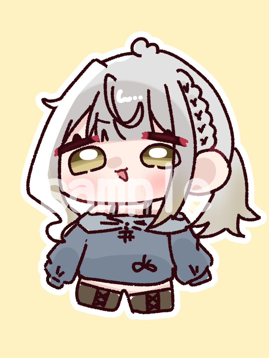 即日も可能！！ミニキャラ描きます ふわふわとした可愛いキャラクター好きの方におすすめです！ イメージ6