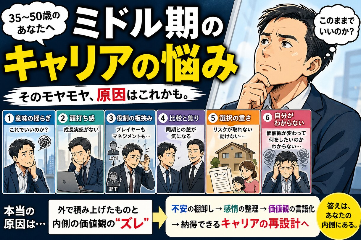 管理職候補の次の10年と行動計画を設計します 現役工場長が次の10年と90日行動計画を支援 イメージ8