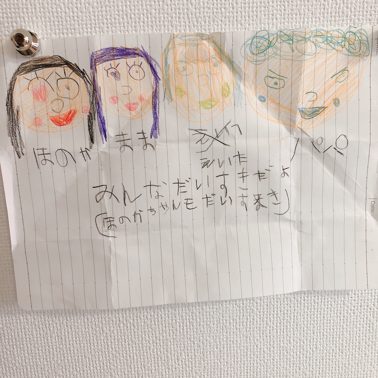 5歳児が心を込めてあなたの可愛い似顔絵描きます 優しいほんわかイラストで癒されませんか？ イメージ2