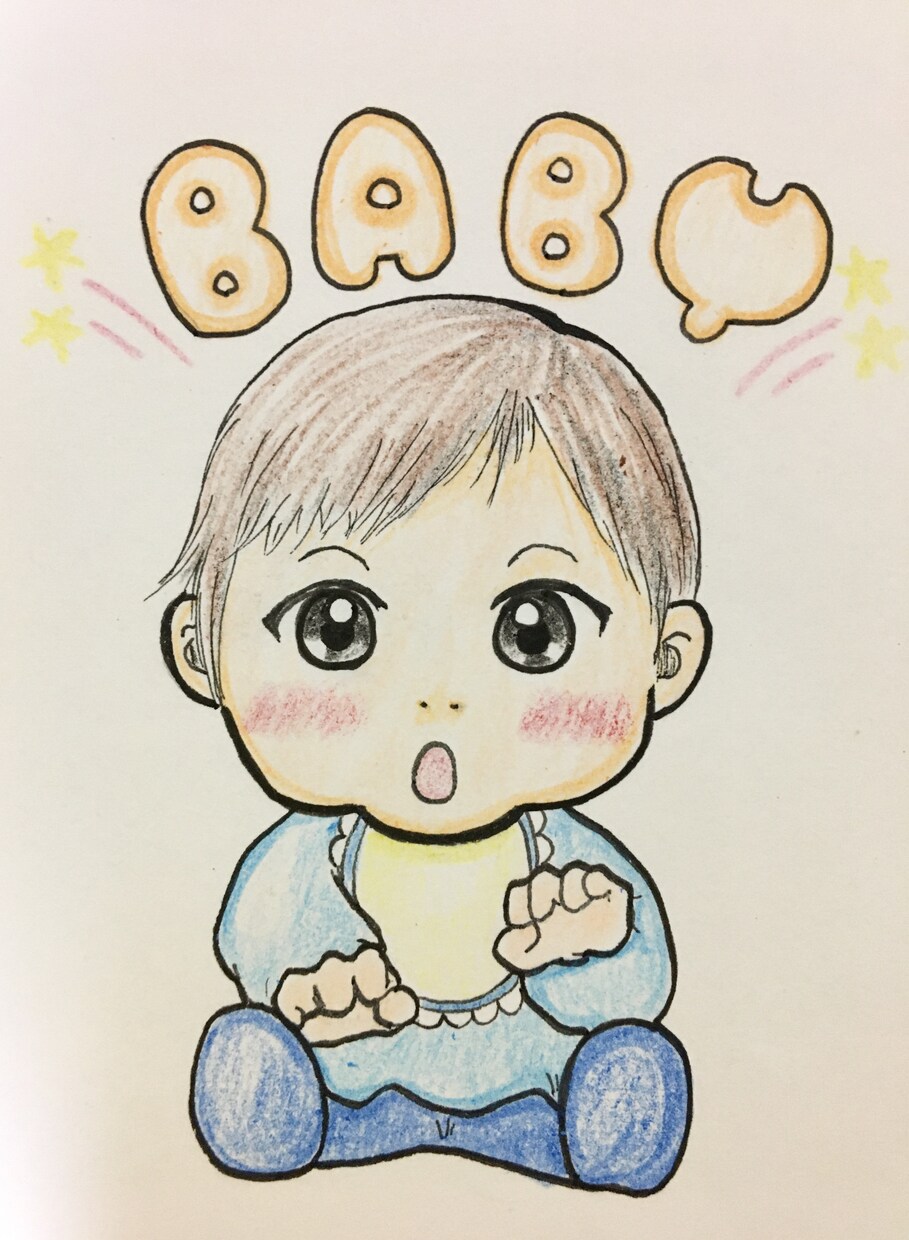 世界に１つだけ✨手描きの似顔絵を郵送〒します ハガキサイズ用紙なのでプレゼントや写真立てにいかがですか？ イメージ8