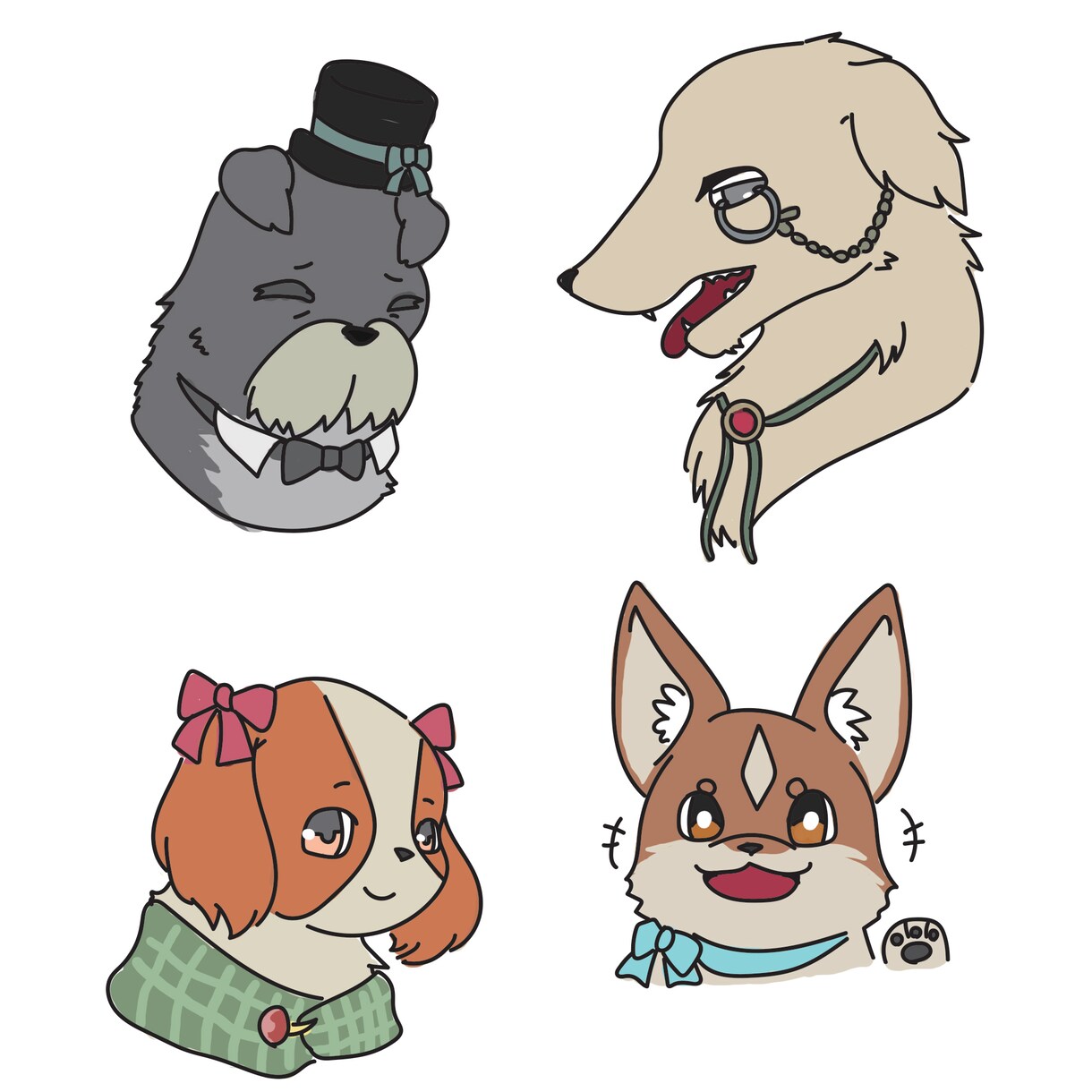 商用利用可！！個性豊かなキャラクター作ります 【商用利用可】動物、幻獣のキャラクターならお任せください！ イメージ5