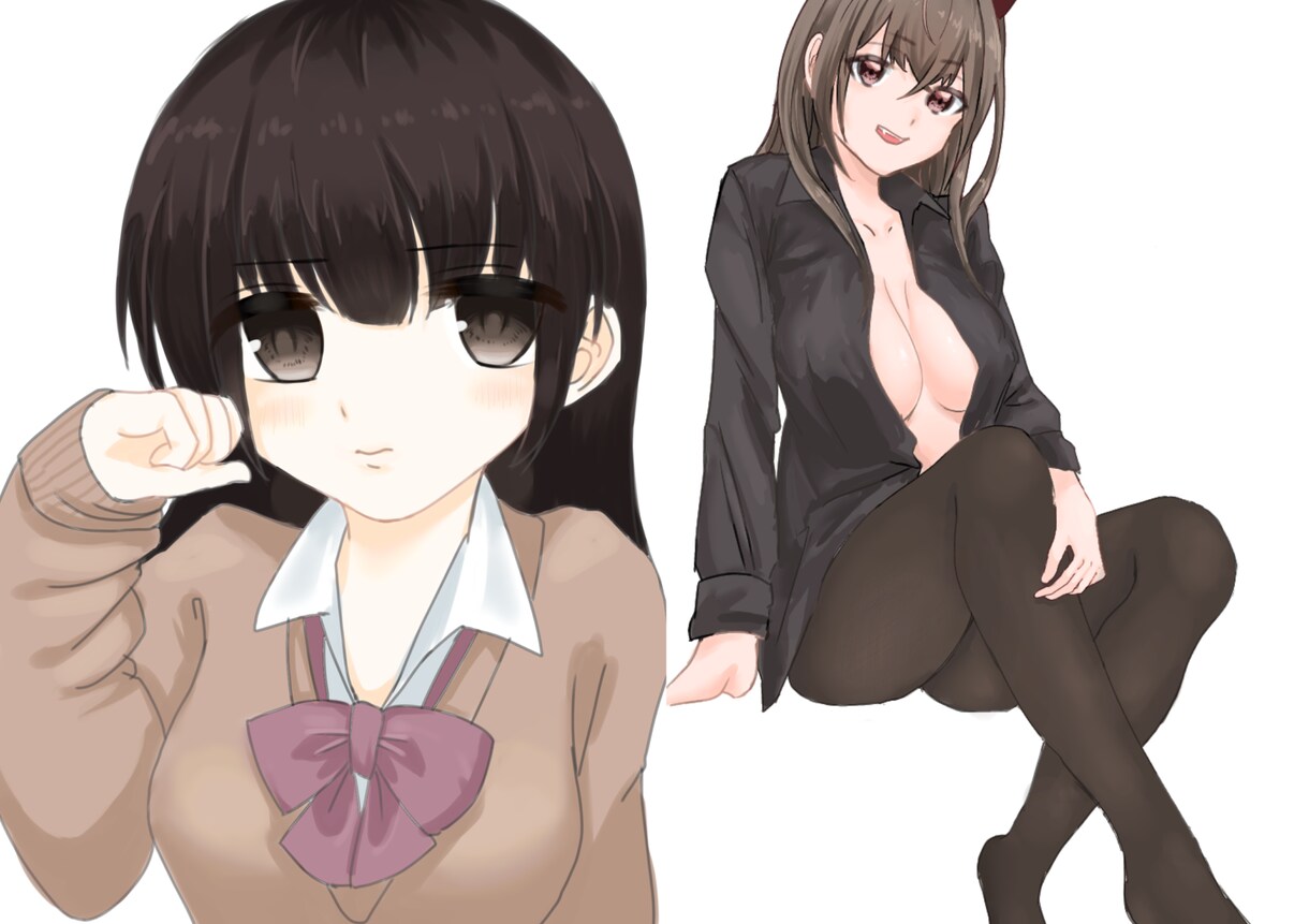 夢絵、SNSアイコンを描きます 幅広い絵柄でイラストを安価で描きます！ イメージ2