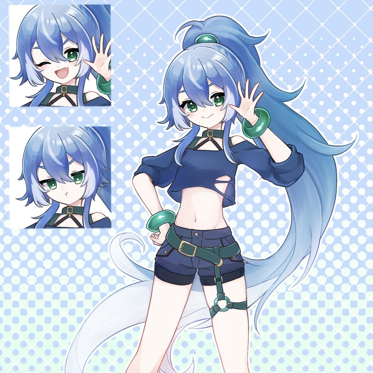 立ち絵イラスト制作します TRPGや動画素材に！一部商用利用可！ イメージ3