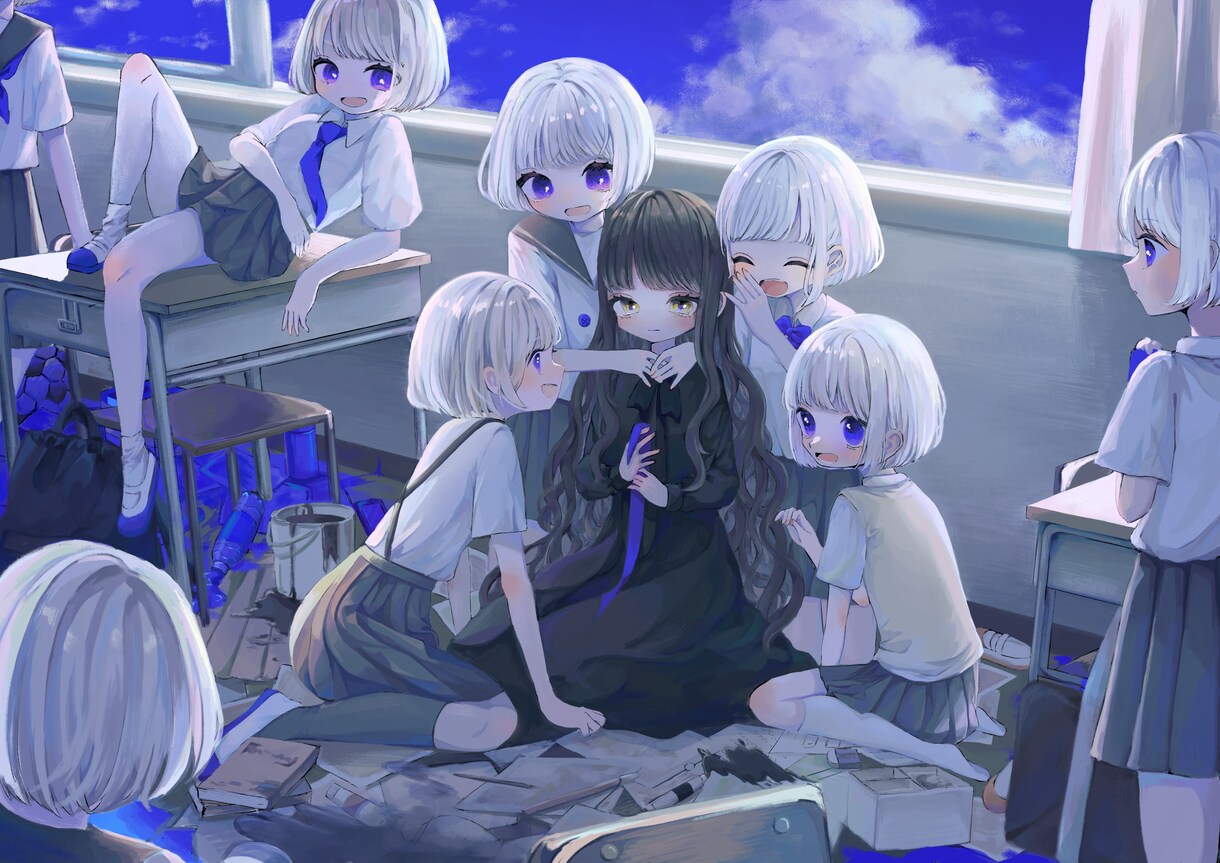 アイコン用にかわいい女の子や少年を早く描きます 最短即日！1週間程度で仕上げます！ イメージ5
