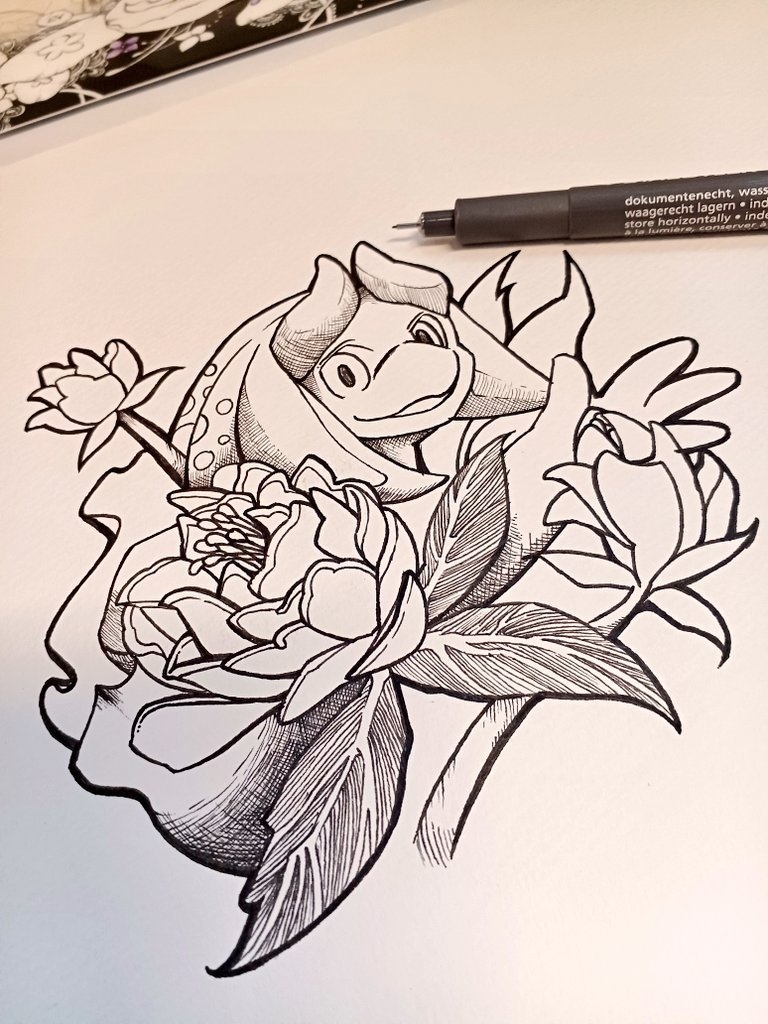 手描きの温もりあるSNSアイコンを制作します アナログ画材で描く世界に一つのアイコン制作します！ イメージ2