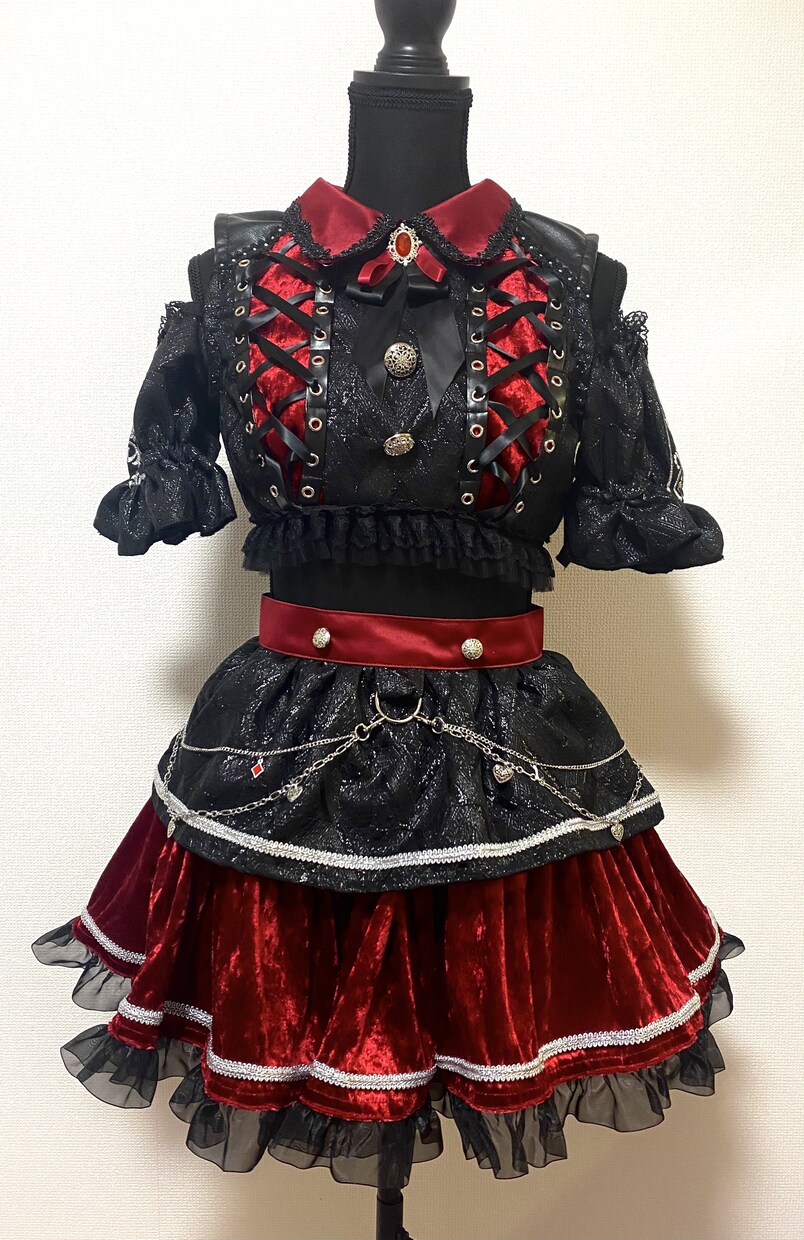 カワイイ系もカッコイイ系も！ステージ衣装製作します アイドルやコンカフェなどオリジナル衣装製作承ります イメージ5