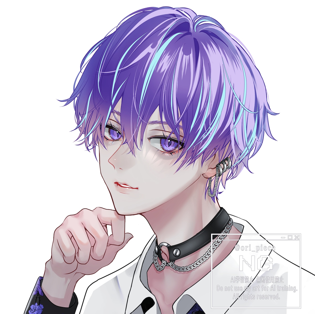 綺麗なお顔描きます！男女どちらも描けます アニメ系からクール系まで、好きなテイスト選べます イメージ5