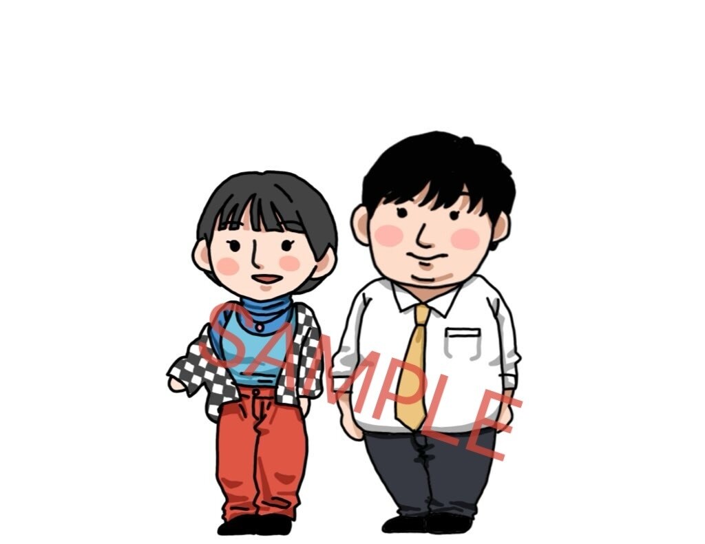 可愛いデフォルメ！した全身イラスト！を描きます 全身イラストでも顔だけでも！デジタルで作業を行なっています。 イメージ3