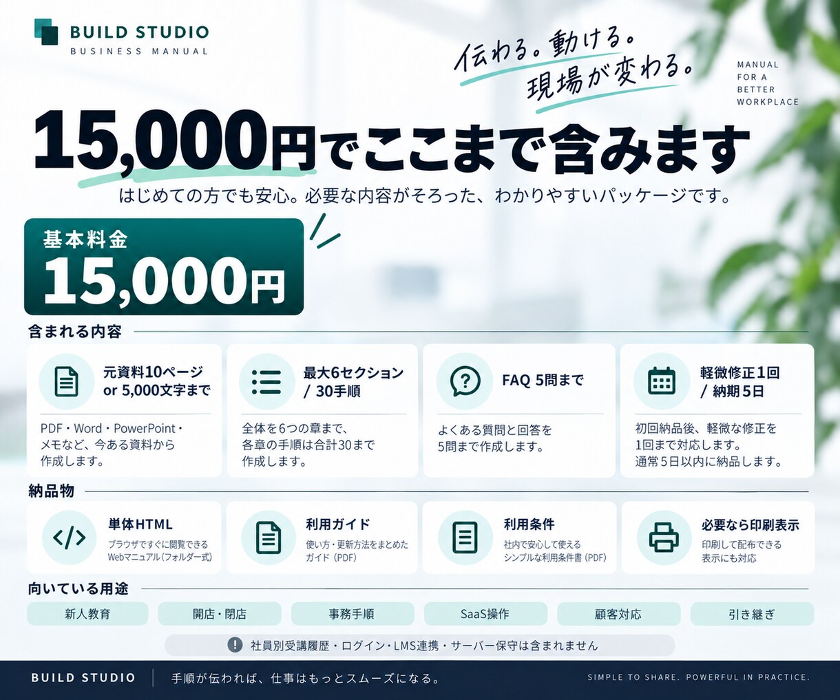 社内資料をクリック式Webマニュアルにします PDFを配るだけから、迷わず動ける手順書へ イメージ4