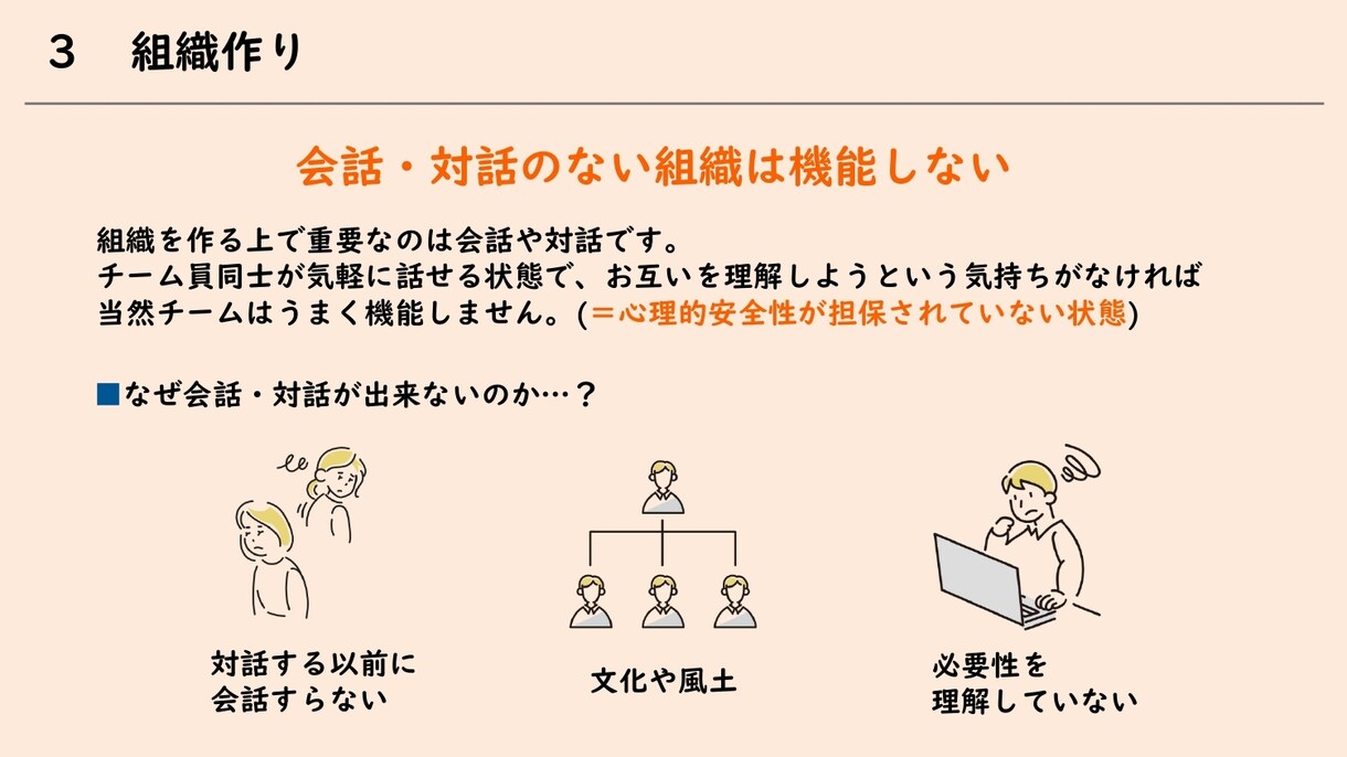 監督職向けの研修資料を提供します 指導育成・組織作りの重要性が理解出来ます！ イメージ5