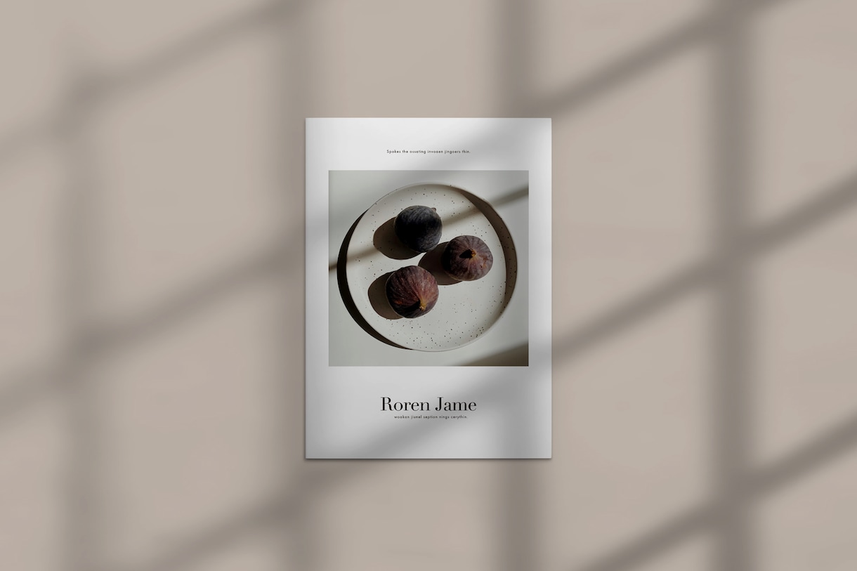 シンプルでミニマル！高品質チラシをプロが作ります 絶対目を引く洗練された無駄のないデザインをお手頃価格で提供 イメージ1