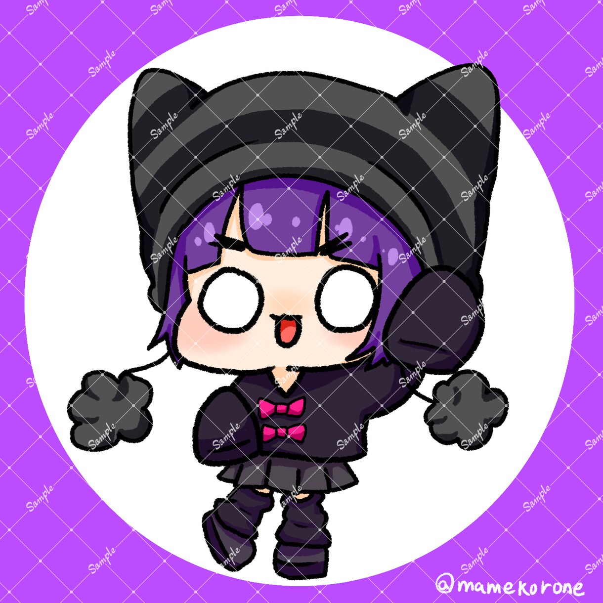 SNSアイコンなどのイラスト作成します ゆるかわいいイラストを作成します。 イメージ5