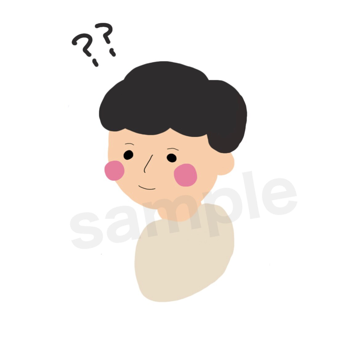 にがおえお描きします やわらかいイラストお描きします☁️SNSアイコンにも！ イメージ5