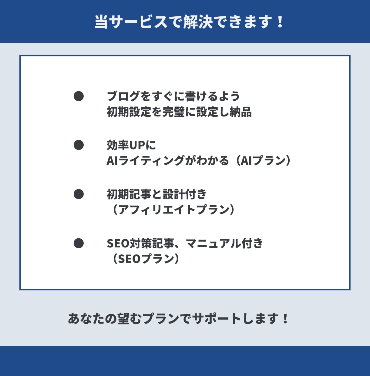 アフィリエイト用ワードプレスブログを制作します WordPressでSEO対応、高評価の実績者が作ります イメージ3