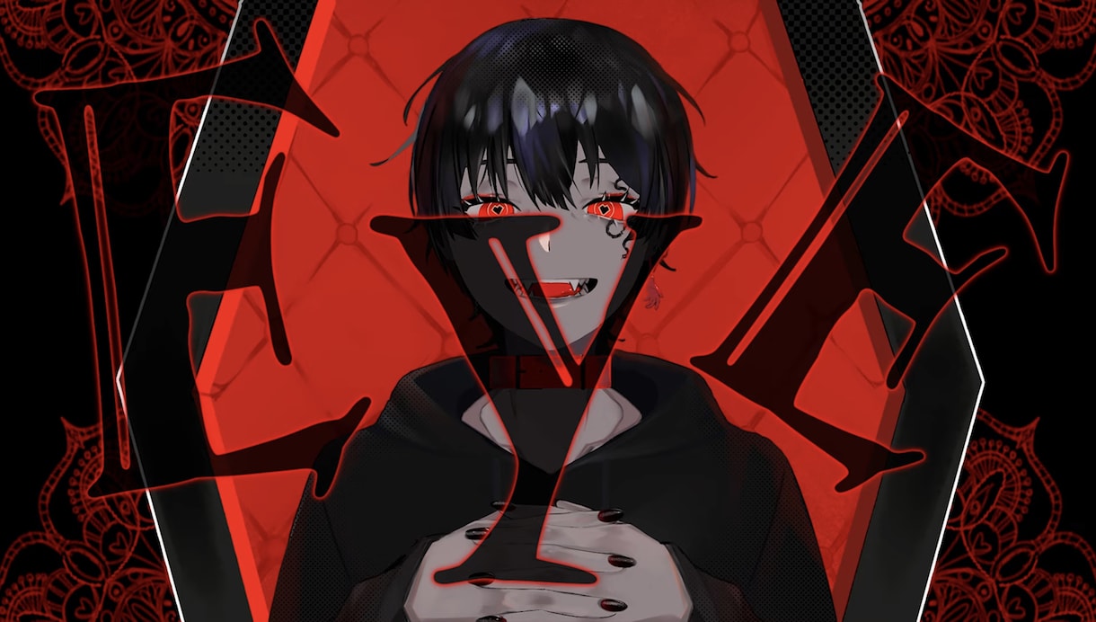 歌ってみた動画のイラストを描きます 本家の雰囲気を壊さず、あなたのご要望を忠実に再現します。 イメージ2