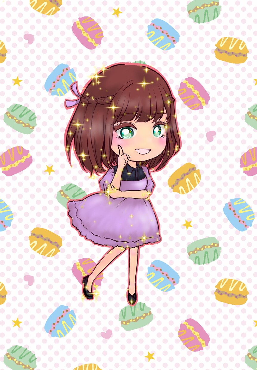キュートなSNSアイコンイラスト描きます ご希望のオリジナルキャラや似顔絵描きます！ イメージ1