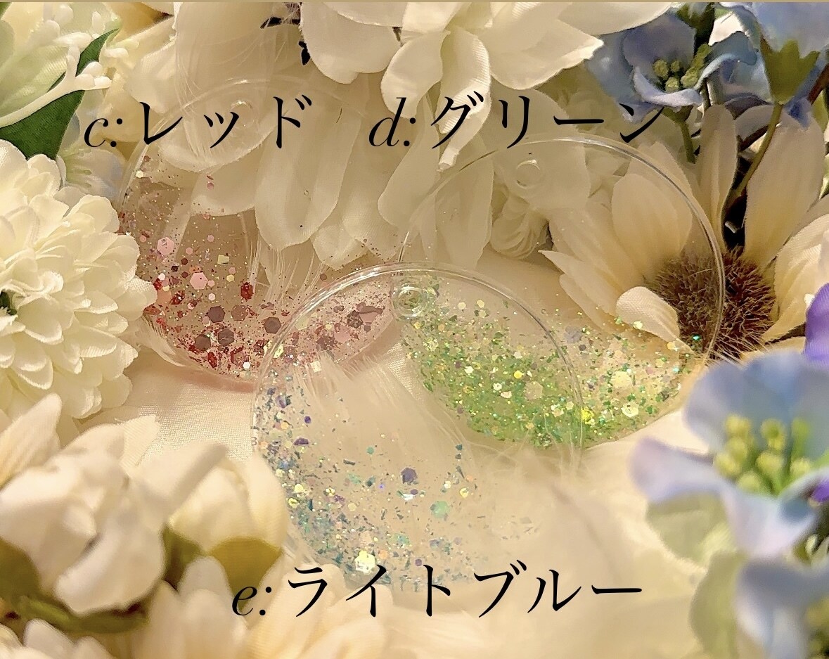 レジン席札お作りします 色や金具を１枚〜ご注文いただけます！ イメージ3
