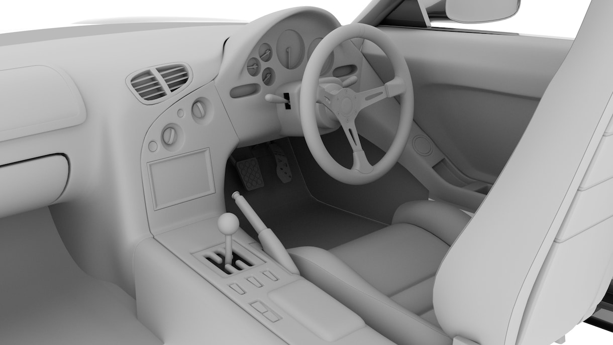 車のモデリングとテクスチャーを製作します アニメ会社のCG制作部に内定をいただいております。 イメージ6