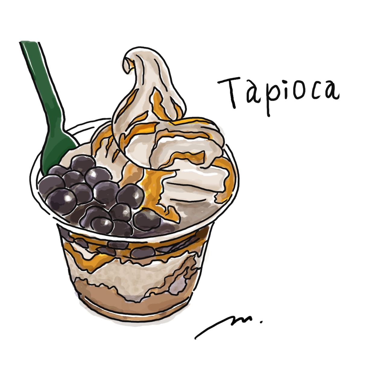 5件注文(残1件)が入るまで特別価格で挿絵描きます お食事メニューや冊子のちょっとした挿絵も！ イメージ1