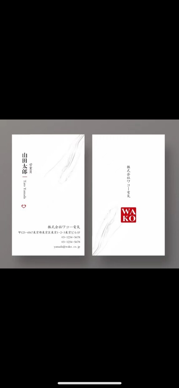 ユニークなスタイルと高級感のある名刺を制作します 高級感・自分のスタイル・初めて名刺を作り方でも安心 イメージ5