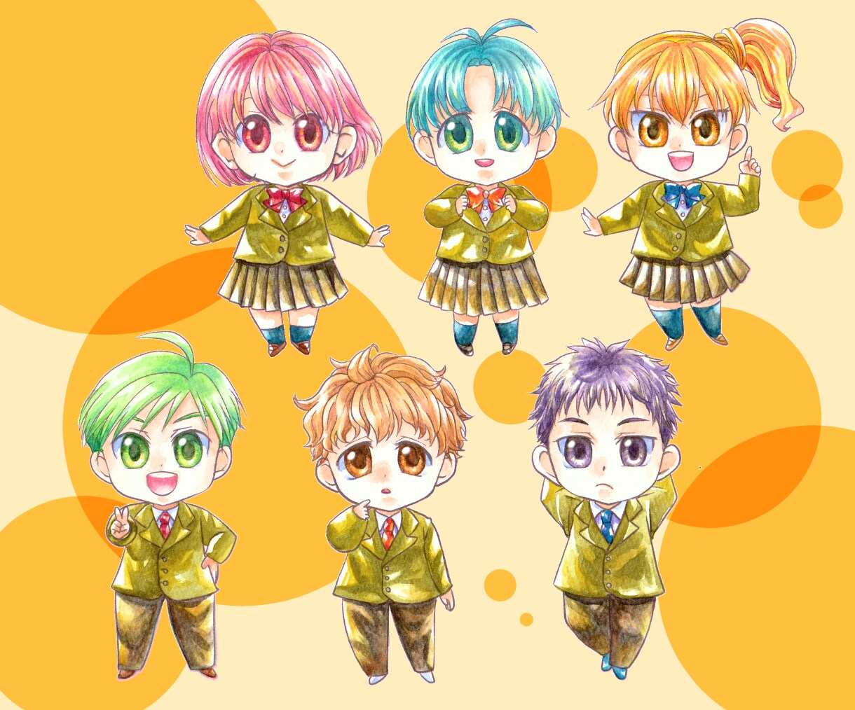 もちかわデフォルメ水彩イラスト描きます ちっちゃくてモチモチな可愛いキャラはいかがですか？ イメージ4