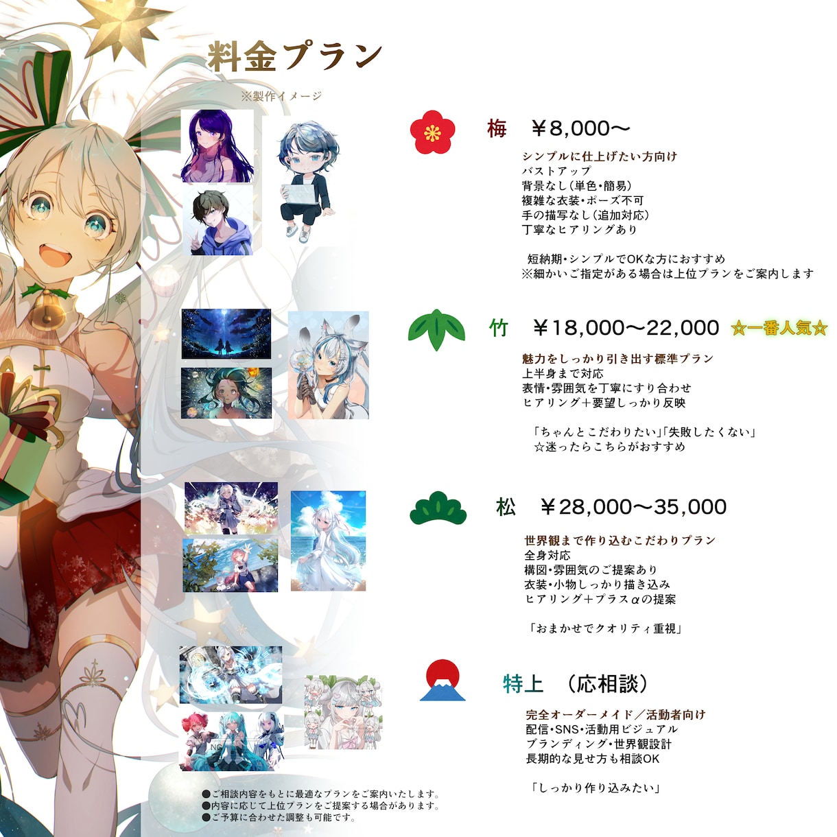 印象に残る色遣いのイラスト作成します ご依頼初心者歓迎！自由にご相談ください。 イメージ2
