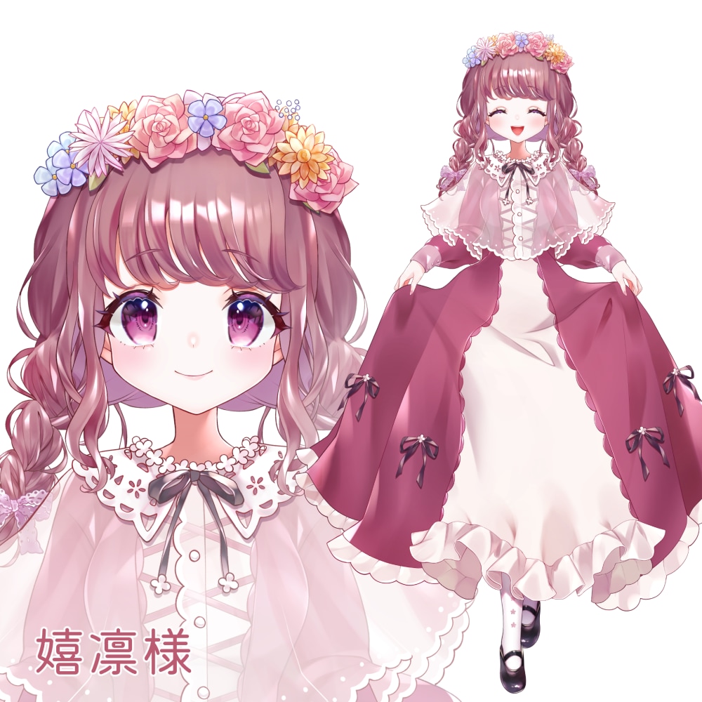 イラストからVtuberモデル制作をいたします デザインからLive2Dモデリングまで可能です！ イメージ7