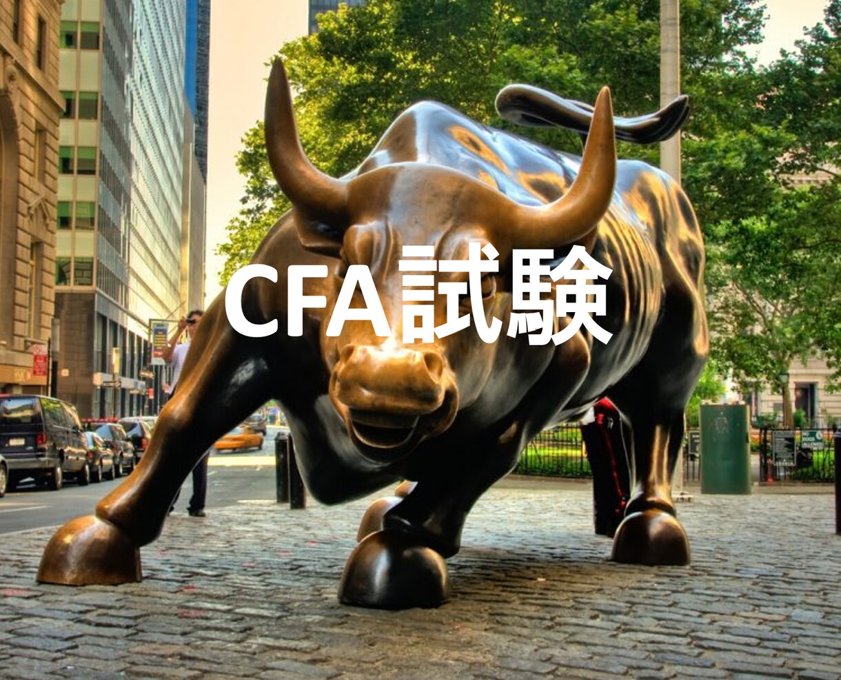 CFA試験の学習相談に乗ります CFA合格×金融学修士×金融実務経験 イメージ1