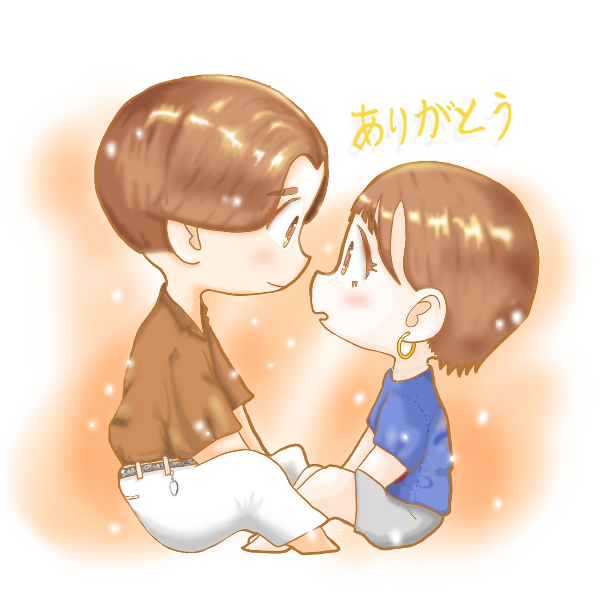 アイコン、ちびキャラ、デフォルメ等受け付けますます デジタル、アナログどちらでも可能です イメージ1