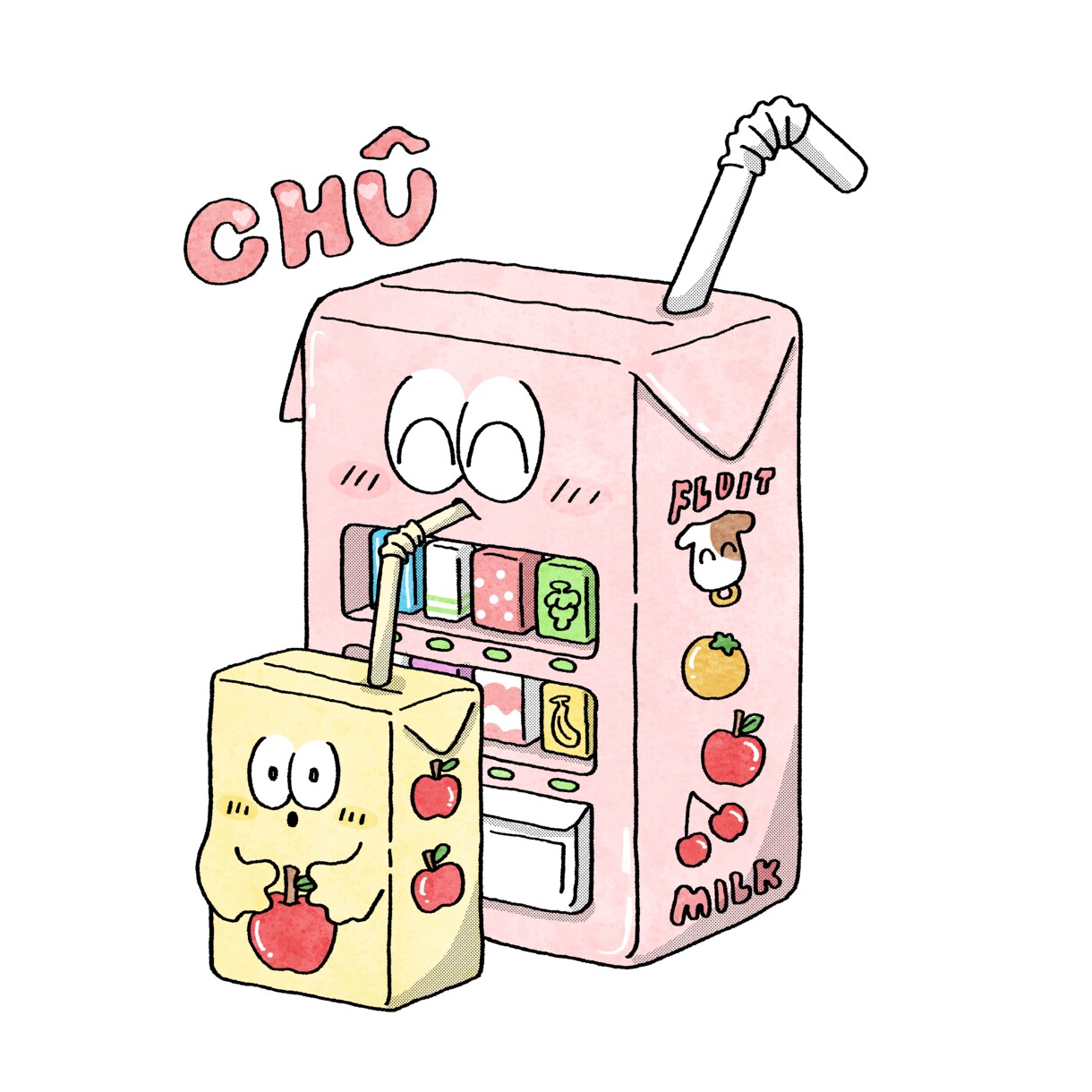 アイコンや商品パケに！ゆる～く笑えるキャラ描きます お手元にかる～くかわいいユーモアを イメージ4