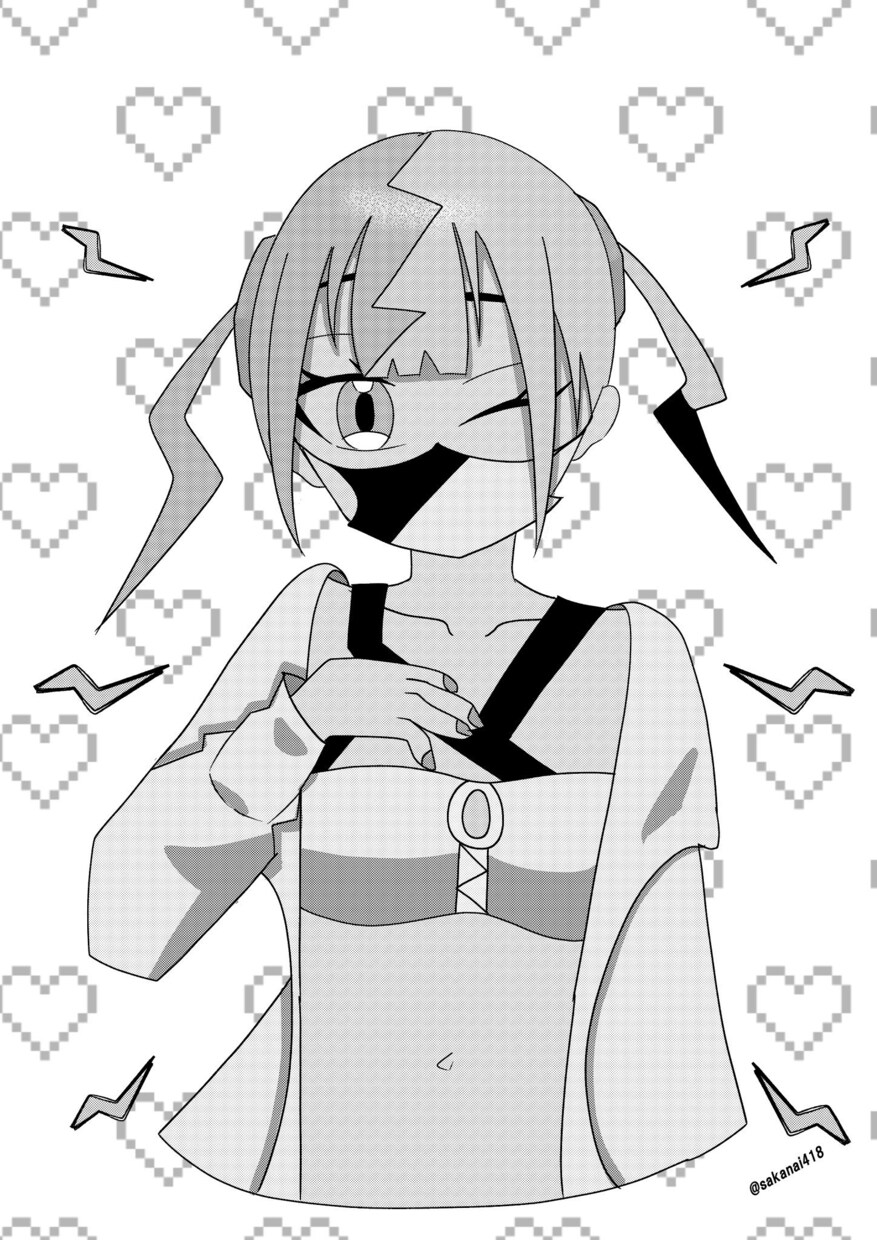立ち絵やアイコン、バストアップを描きます アニメ塗りやトーンを貼ったイラストを描くことができます！ イメージ6