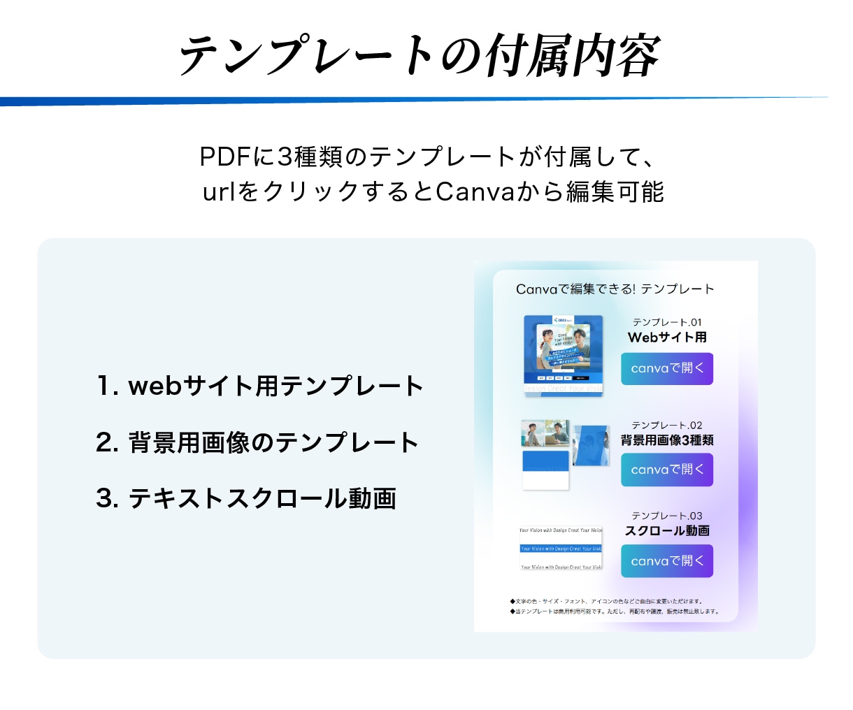 Canvaの採用LPテンプレートを販売します レスポンシブ対応・マニュアル付きだから安心・自由に編集可能 イメージ3
