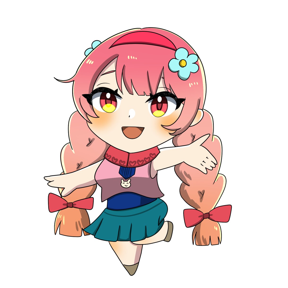 かわいいミニキャラ絵を定額&安価で描きます 動画配信、SNS、アイコンなど！お気軽にご相談ください イメージ2