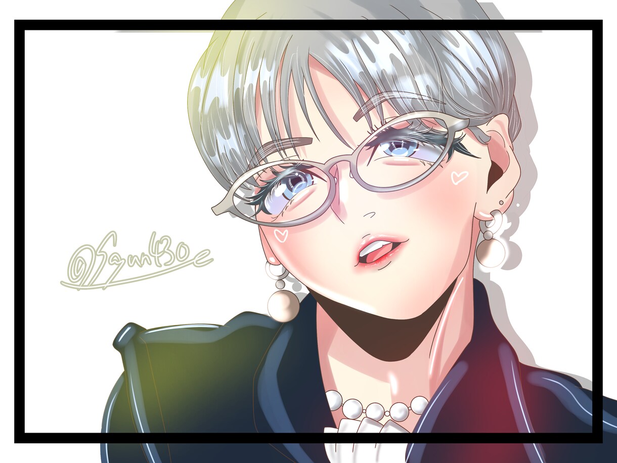 素顔NG大歓迎あなたの理想の自分をポップに描きます あなただけのイラストを書きます！アイコンなどに使用ok イメージ5